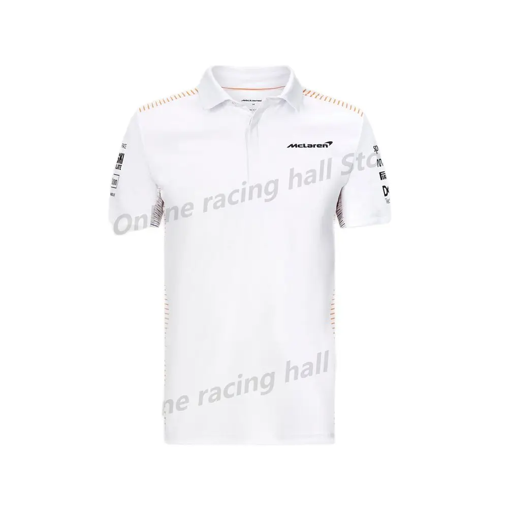 2021 Poletje Formule Ena Uradni Spletni strani hot-prodaja Vrh McLaren Team Polo majica,Najnovejše F1 Polo Racing Obleko Prevelik 3D Majica