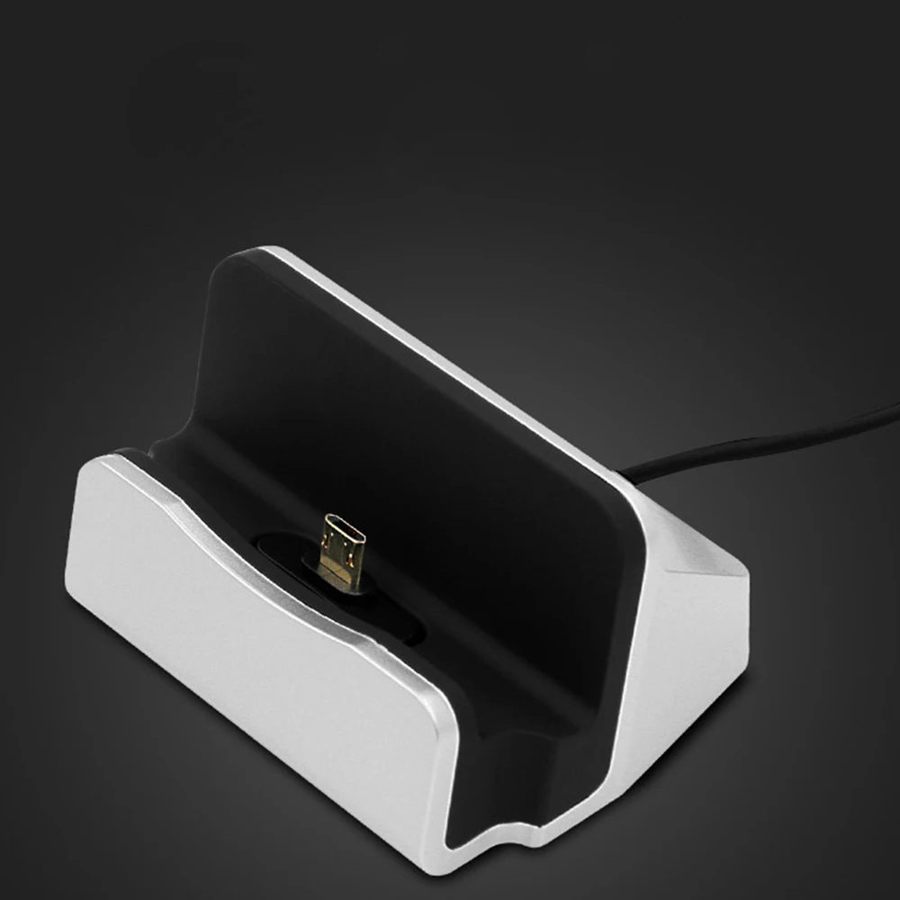 Za iPhone X 8 7 6 Kabel USB, Sinhronizacijo Zibelka Polnilnik, ki je Osnova Za Xiaomi Android Tip C Samsung Stojalo Držalo za Polnjenje Baze Dock Postajo