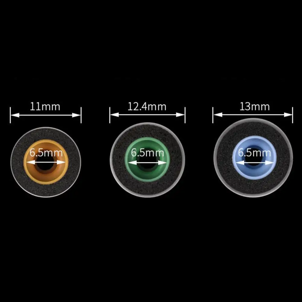 Novo 1Pair Slušalke Nasveti Brezžični Hrupa, Zmanjšanje spominske Pene Black Uho Brsti Nasveti za Jabra-Elite65T za Sony-WF-1000XM3