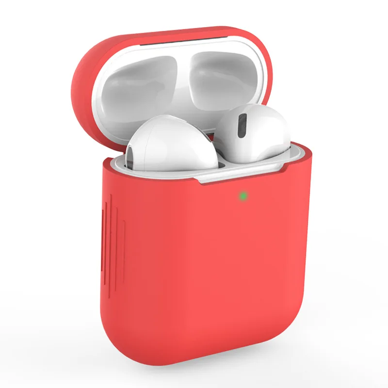 1PC Cover Za Apple AirPods 1 & 2 Generacija Univerzalnih Drop-dokazilo Primeru All-inclusive Slušalke Rokav Anti-padec Multi-color