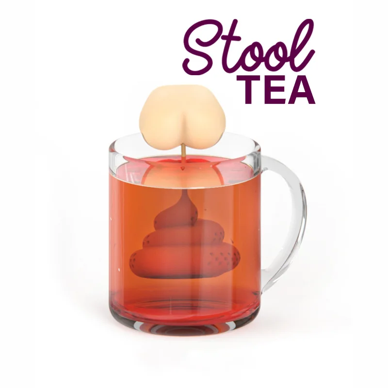 Silikonski Čaj Infuser Čaj Cedilo Ustvarjalne Ritko Oblikovan Zeliščni Čaj Vrečko Za Večkratno Uporabo Aparat Za Filter Difuzor Cedilo Čaj Dodatki
