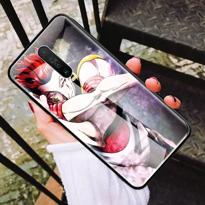 Hisoka Lovec Anime Stekla Primeru Telefon za Xiaomi Redmi Opomba 9S 8 Mi Poco X3 NFC 9 7 10T 8T 9T 10 Lite K40 Pro 5G 9C 11 Pokrov