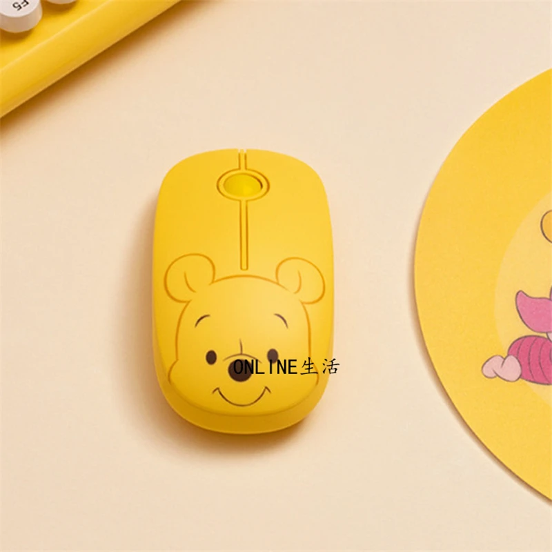 Disney original iger na srečo mehanske tipkovnice 2.4 G brezžično tipkovnico in miško combo za Samsung Xiaomi namizju računalnika tipkovnice
