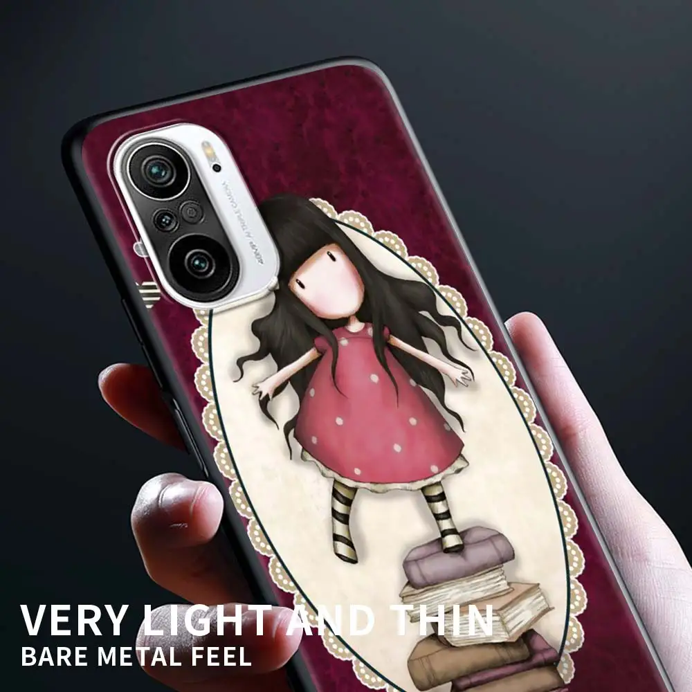 Ohišje Za Xiaomi Redmi Opomba 9 9 8 8T 7 10 Pro 9T 9C 9A 8A 7 7A K40 Pro Coque Luštna Punca Otrok Art Ilustracije Santoro Gorjuss