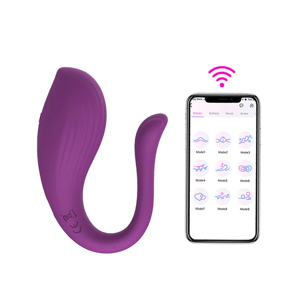 Aplikacijo Bluetooth, Dildo, Vibrator za Ženske Nosijo Vibracijske Hlačke Igrače Brezžični Daljinski upravljalnik Vibrator za Nekaj Sex Shop Seks Igrače