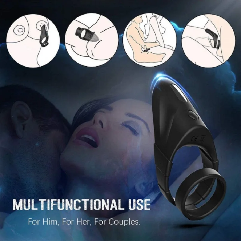 Modo Vibrator za Moške Penis Massager Obroč Dildo Spolnih Igrač za Moške Čistost Pasu Brezžični Daljinski upravljalnik Moški Masaža Prostate