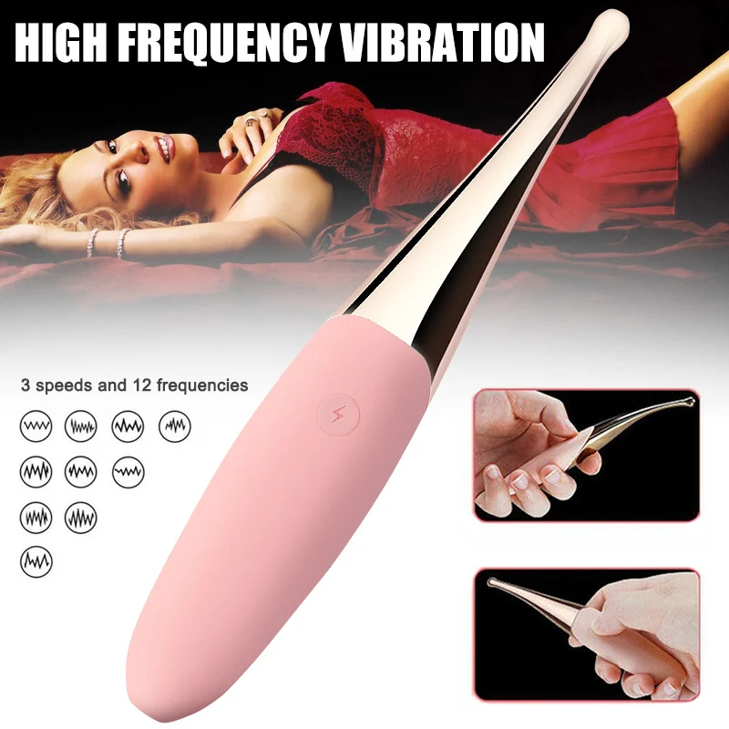 12 frekvenca Bullet Vibrator za ženske, seks igrače Silikonski Vibrator USB polnjenje G Spot vaginalne Massager Orgazem Ščegetavčka stimulator