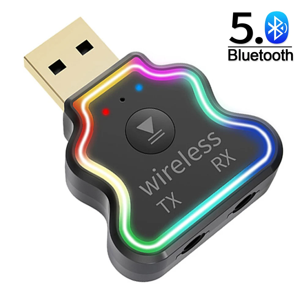 Bluetooth Sprejemnik Oddajnik Adapter 3 V 1 Wireless Audio USB Dongle Za Avto Prostoročno TV PC MP3 Predvajalnik, Slušalke