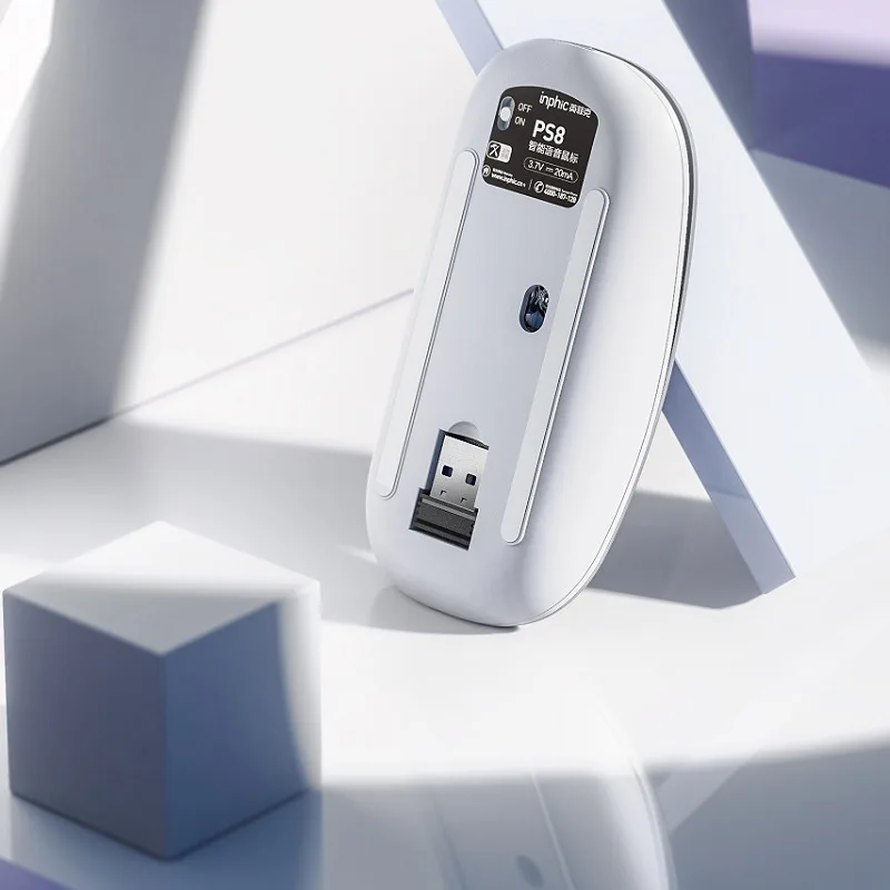 2,4 Ghz Wireless Mouse 1600 DPI Ultra-tanek Ergonomska Prenosni Optični Miši Podporo AI inteligentni glasovnega vnosa Za Prenosni RAČUNALNIK