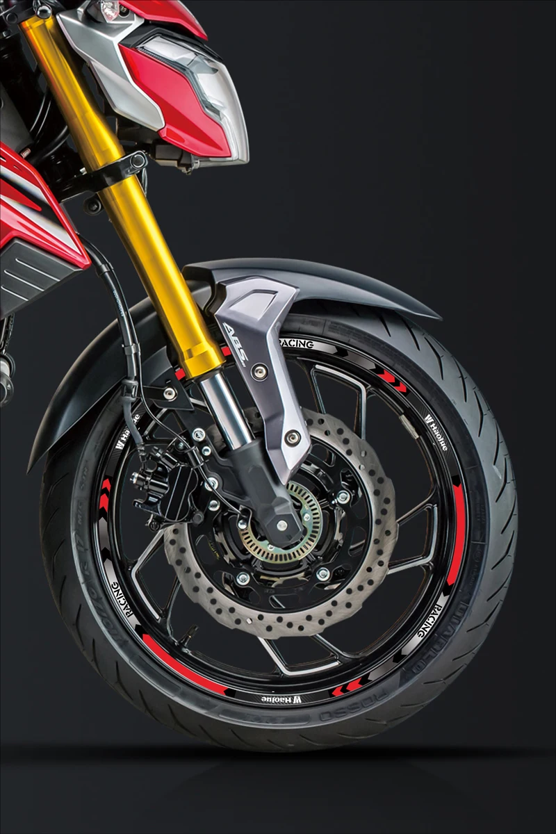 Motorno kolo, Kolo, Nalepke, Odsevni in Nepremočljiva Multi-Slog za Suzuki Haojue DR Serije 17-Palčna Platišča Lokomotiva