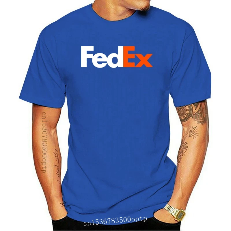 Logotip, FedEx, Belo Oranžni logo T-Shirt