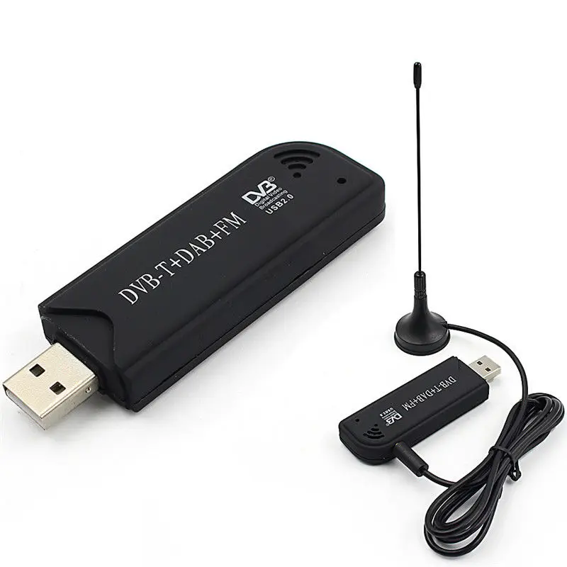 Visoka Kakovost Digitalni USB TV Podporo SDR Sprejemnik, Sprejemnik FM+DAB DVB-T RTL2832U+R820T