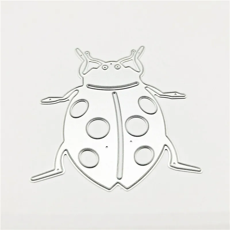 Ladybug Rezanje Kovin Matrice Album Dariy Dekoracijo Matrica Okvir Reliefi Predlogo DIY voščilnico, Ročno 2020