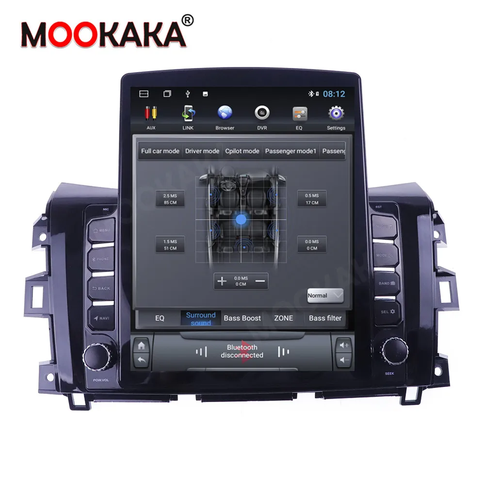 Za Nissan navara NP300 obdobje 2013-2018 Avto Multimedijski Predvajalnik Tesla Zaslon Android 10 Igralec Carplay GPS Navigacija Glavo Enota DVD