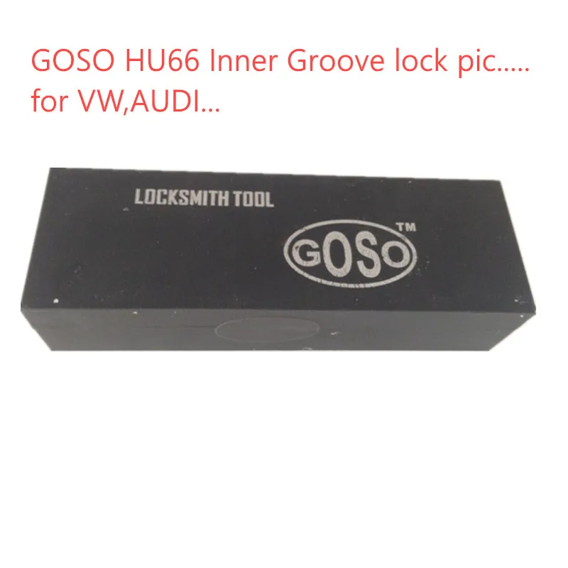 GOSO HU66 Notranji Utor lockpic. odklepanje locksmith orodje za VW audi Črne Barve orodja
