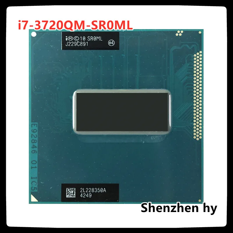 I7-3720QM i7 3720QM SR0ML 2.6 GHz Quad-Core Osem-Nit CPU Procesor 6M 45W Stojalo G2 / rPGA988B