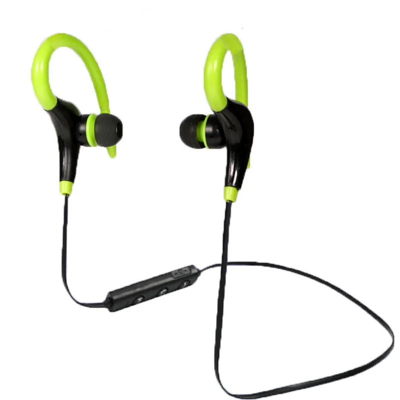 Brezžični Šport Stereo Bluetooth Slušalke Slušalke Slušalke Handfree V Uho W/ Uho Kavelj Šumov Za Pametni Telefon Apple