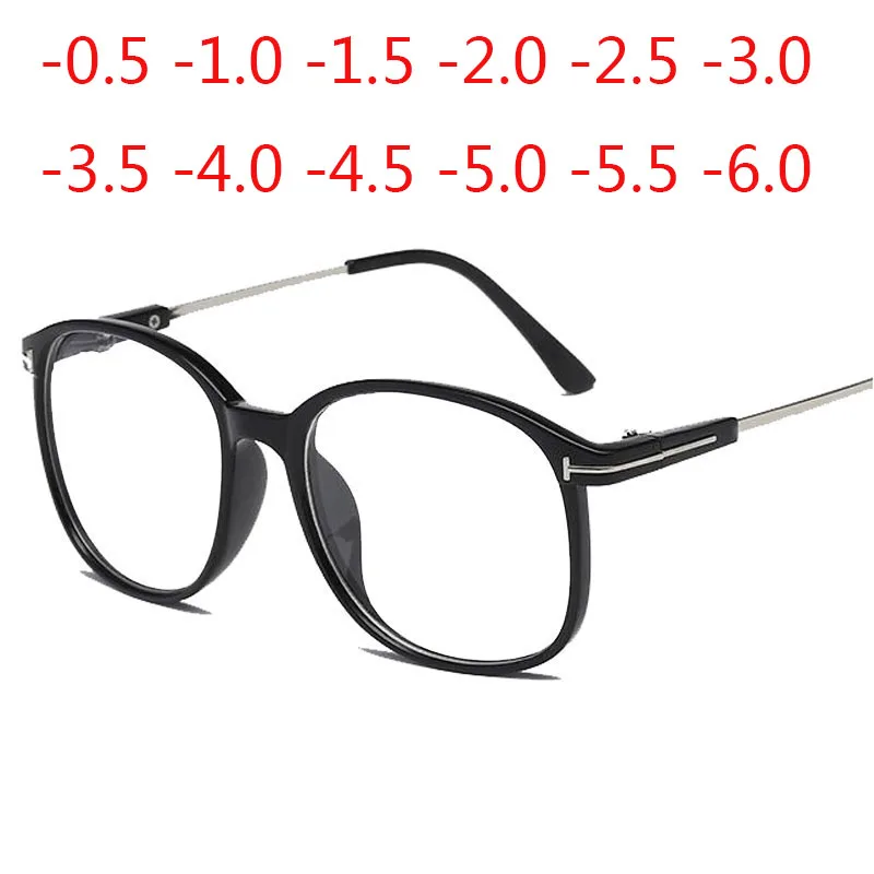 Retro Velik, Prevelik Okvir Kratkovidnost Očala Ženske, Moške Oči, Očala Na Recept Oculos De Grau -0.5 -1.0 -1.5 -2.0 -2.5, Da -6.0