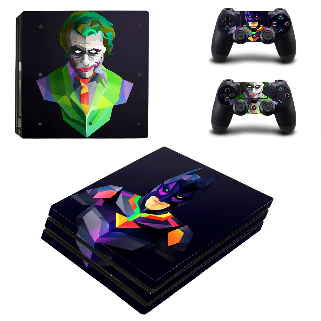 Joker PS4 Pro Kože Nalepke Nalepke Kritje Za PlayStation 4 PS4 Pro Konzolo in Krmilnik Kože Vinil