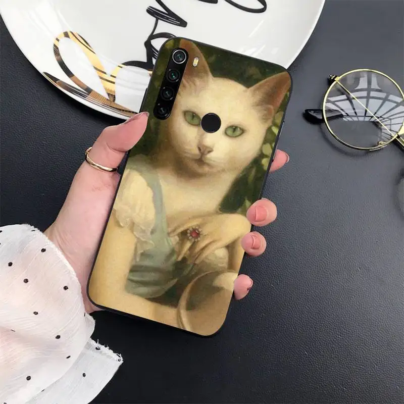 Mona Lisa Umetnosti, Estetike slikarstvo Primeru Telefon Za Xiaomi Redmi 7 8 9t a3Pro 9se k20 mi8 max3 lite 9 opomba 9s 10 pro