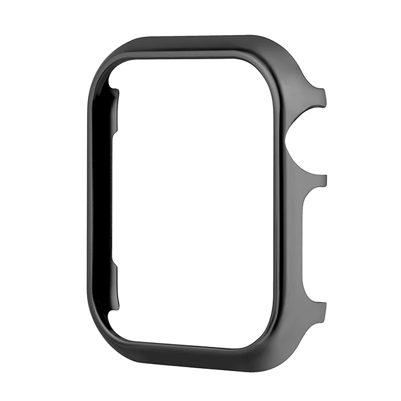 Luksuzni Aluminijasto Ohišje za Apple Watch 40 mm 44 mm 38 mm 42mm Kritje Serije 6 SE 5 4 3 Kovinske Votlih Odbijača za Iwatch Trdega Okvirja