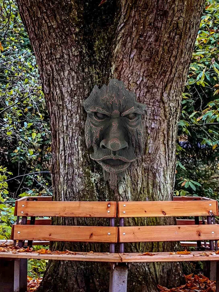 Duhovi Nottingham Gozdu Greenman Drevo Skulpture Vrt Dekoracijo Smolo Vrtni Okras Za Dom Dekor