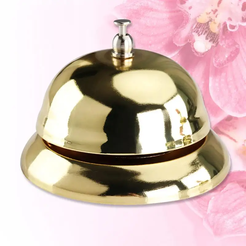 1pc Storitev Bell Stilsko Elegantna Moda za Sprejem Strank Bell Restavracija Klic Zvonovi Roke Pritiskom Zvonovi Ustvarjalne Storitev Bell
