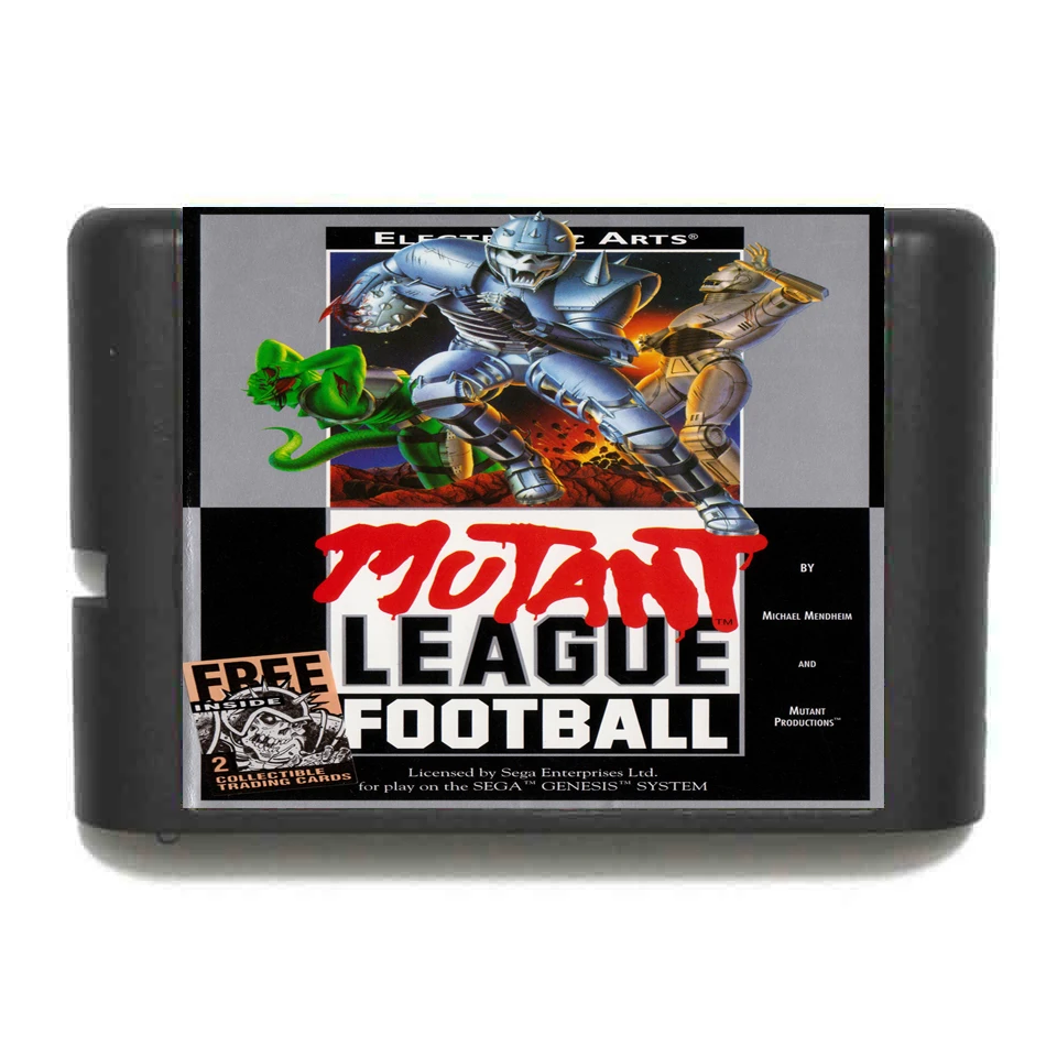 Mutant League Nogomet 16 bit MD Igra Kartice Za Sega Mega Drive Za Genesis