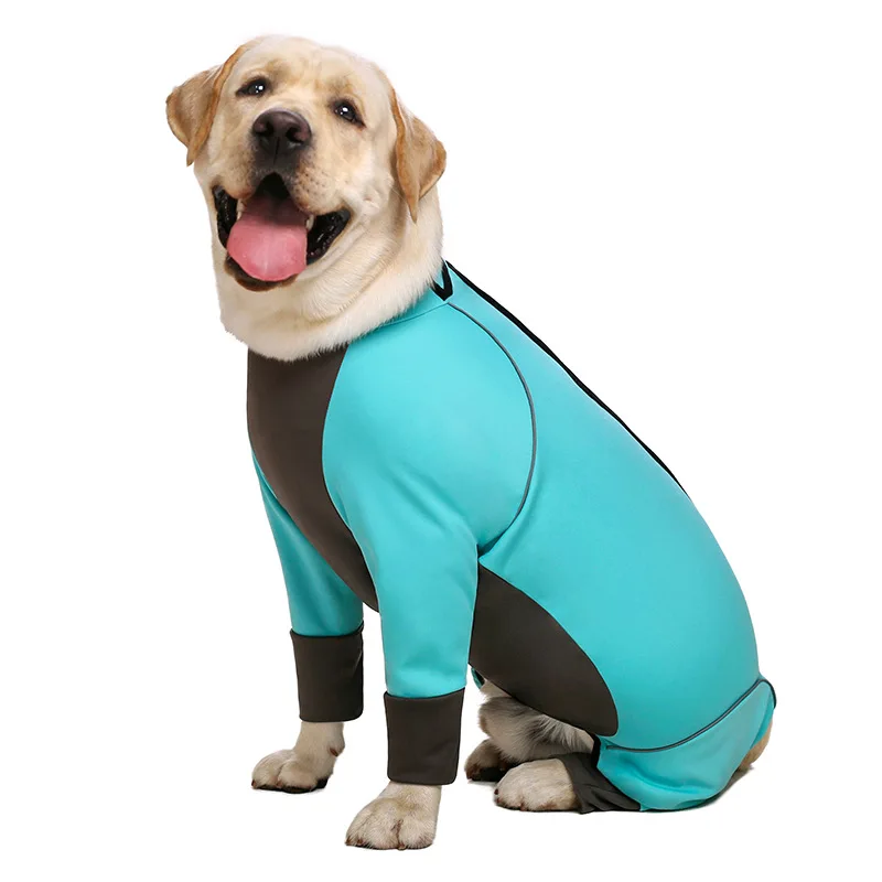 Velika oblačila za pse, jesen in zimo, srednje in velike pse skupno zaščitnik topla nepremočljiva štirinožni pes jakna