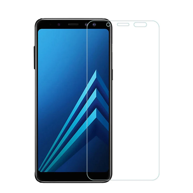 HD Zaslon Film Steklo za Samsung Galaxy A6 Plus 2018 A9 Star Lite Kaljeno Steklo za Samsung A8 Plus Steklo na Note 2 3 4 5 7 FE