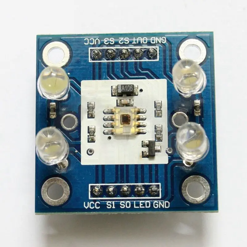 TCS3200 Barve Priznanje Senzor, Detektor, Modul, 3V - 5V Za MCU Arduino