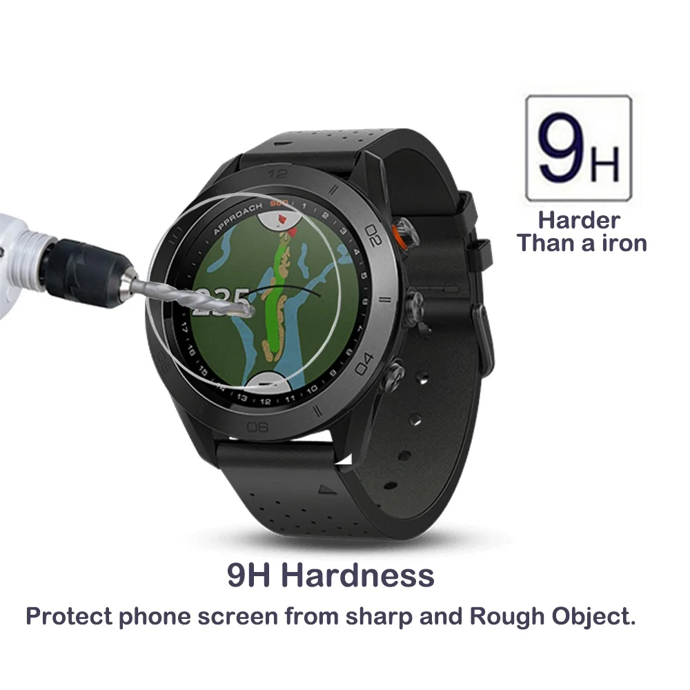3Pcs/Veliko Premium Kaljeno Steklo Za Garmin Pristop S60 Screen Protector Film Za Garmin Pristop S60 SmartWatch Zaščitno folijo