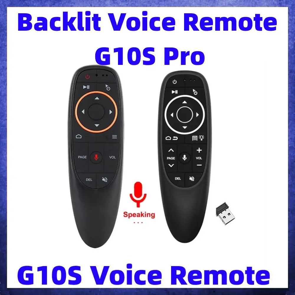 G10 G10S Pro Glas Daljinski upravljalnik 2.4 G Brezžični Zraka Miško Žiroskop IR Učenje Za Android 11.0 10.0 9.0 TV Box Android 11 10