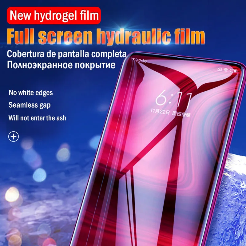 Hydrogel Film Za Huawei Nova 7i Screen Protector za Huawei Nova 7 i Zaščitno Steklo Ščit Kaljenega Film 9H