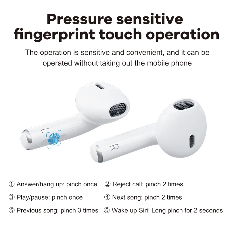 I63 TWS Brezžične Slušalke Bluetooth Slušalke Zmanjšanje Hrupa Slušalke z Mikrofonom PK Freebuds 3 za Xiaomi HuaWei
