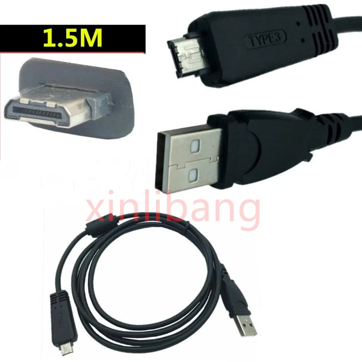 VMC-MD3 Digitalni Fotoaparat, USB Podatkovni Kabel Polnilnika za Sony CyberShot DSC-W570 WX10 1,5 M