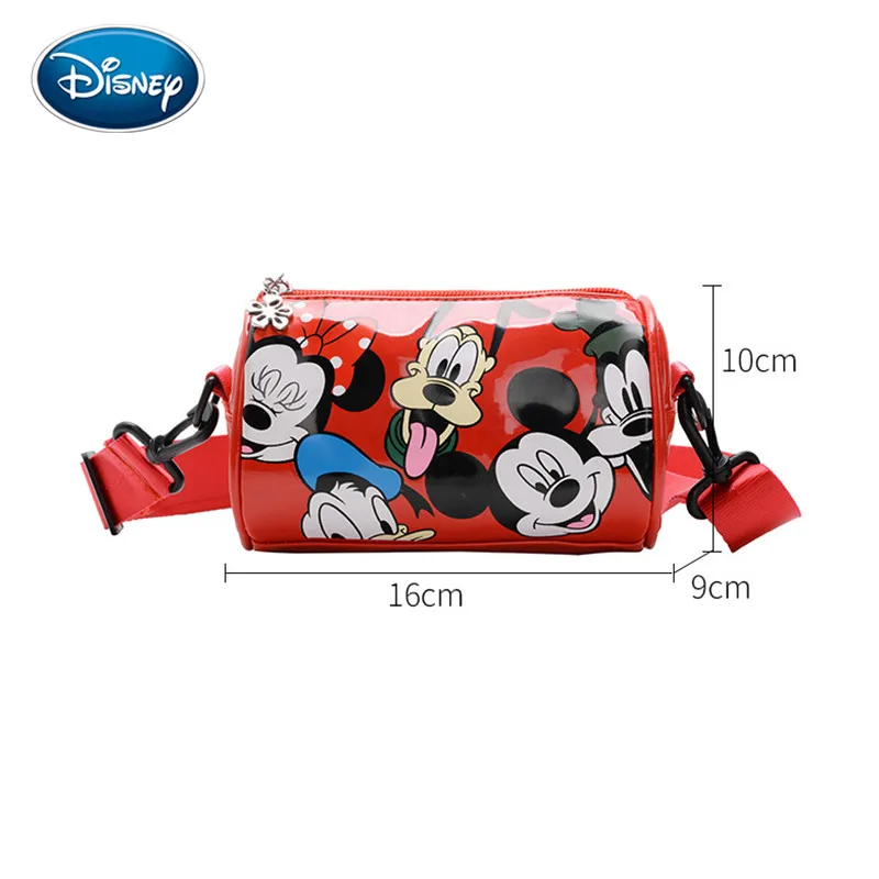Disney PU Minnie risanka za otroke vrečko novo-ramo majhne cevke vrečko srčkan Mickey mouse starš-otrok vrečko dekle messenger bag