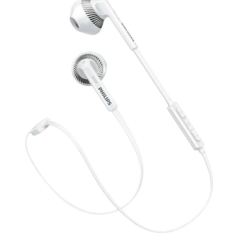 Philips SHB5250 Bluetooth 4.1, ki Visi Vratu V uho Nadzor Glasnosti Šport Adaptive Noise Reduction Uradni Test Brezžične Slušalke