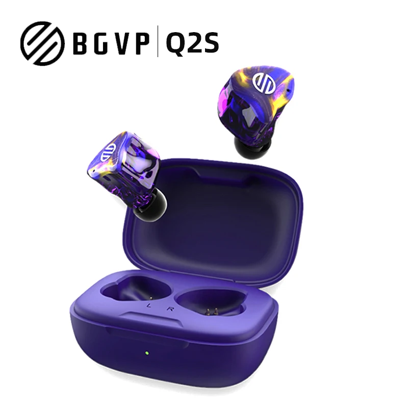 BGVP Q2S TWS knowels Brezžične Slušalke Žične in Brezžične Dual-uporabite Univerzalno Čepkov z MMCX Kabel, Slušalke