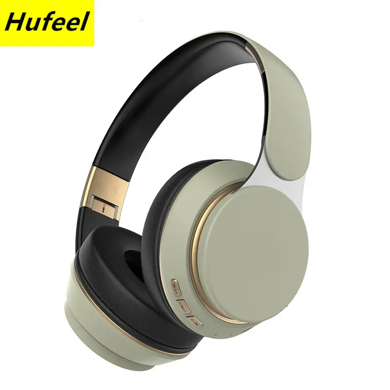 Hufeel T7 Bluetooth Slušalke Brezžične Slušalke Nastavljiv Zložljive Slušalke Stereo Slušalke Z Mikrofonom za Pametni telefon Pc TV MP3
