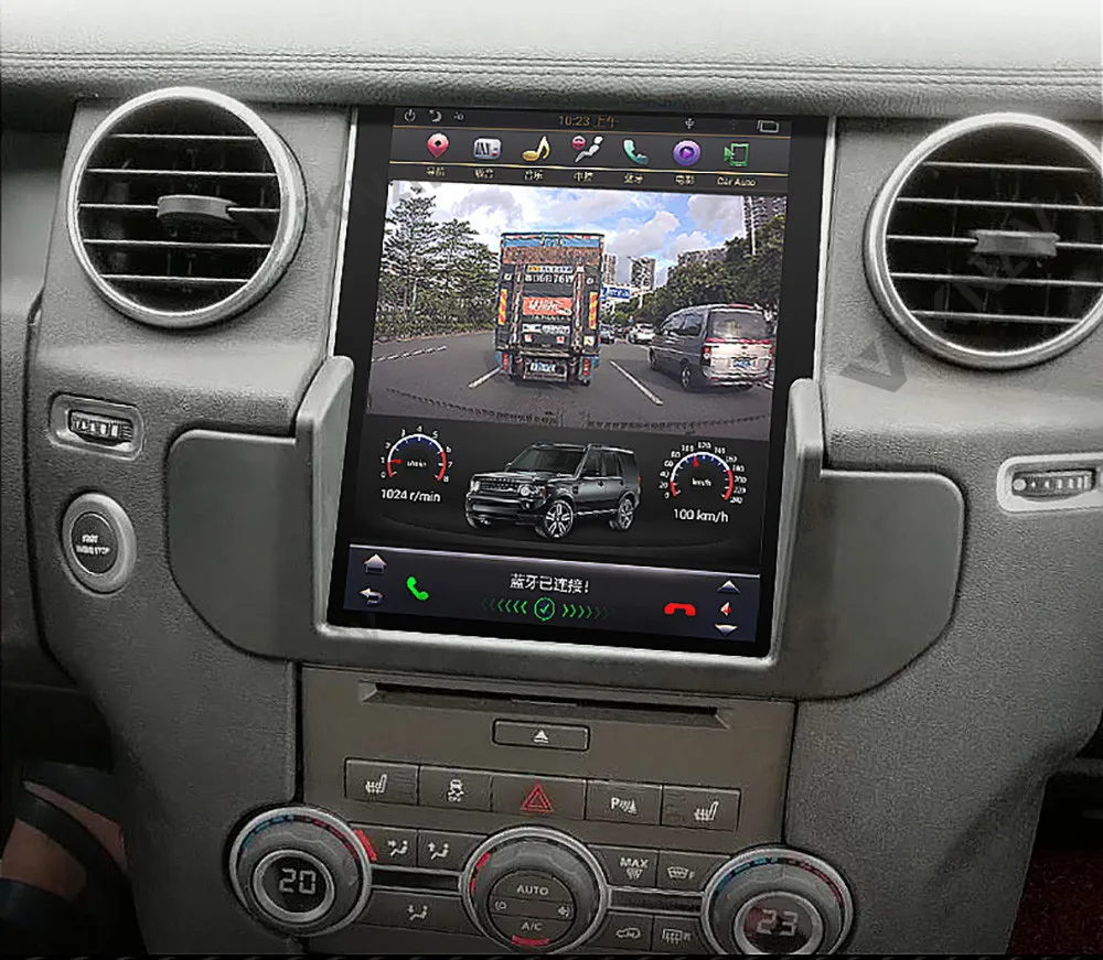 Tesla PX6 CPU Avto Multimedijski Predvajalnik za Land Rover Discovery 4 2009-2016 Android glavne enote Mirrorlink GPS Navigacija