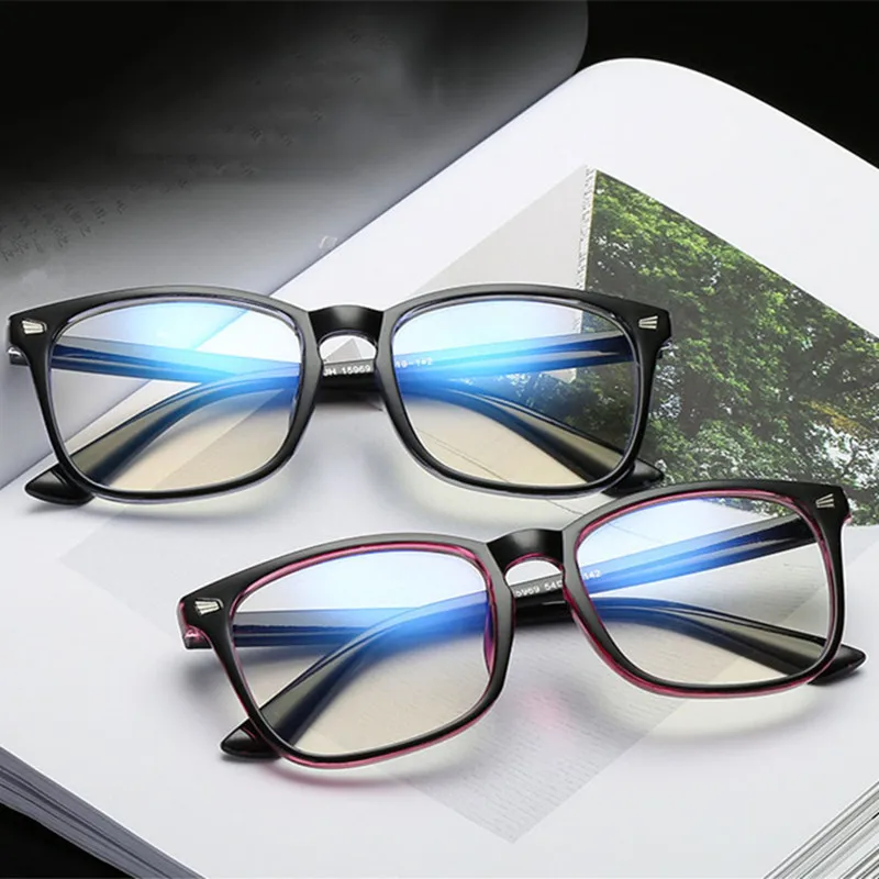Modra Svetloba Očala Moških Računalnik Očala Igralna Očala Pregleden Očal Okvir Ženske Anti Blue ray Očala