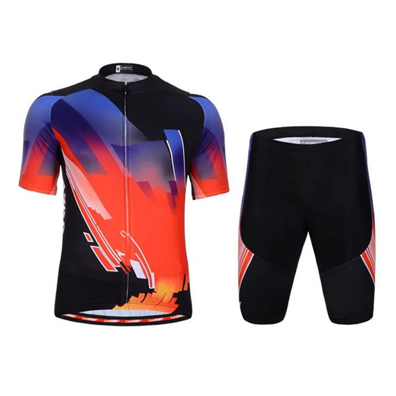 Barvni vzorec 2021 nov poletni kolesarski majica moška kratka sleeved majica kolesarska oblačila hitro sušenje udobno dihanje s