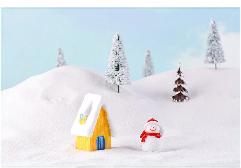 1 Kos 4 Slog Sneguljčica Mini Mala Hiša Vikend Igrače Obrti Slika Moss Terarija Okras Pokrajine Pravljice Vrt Dobave
