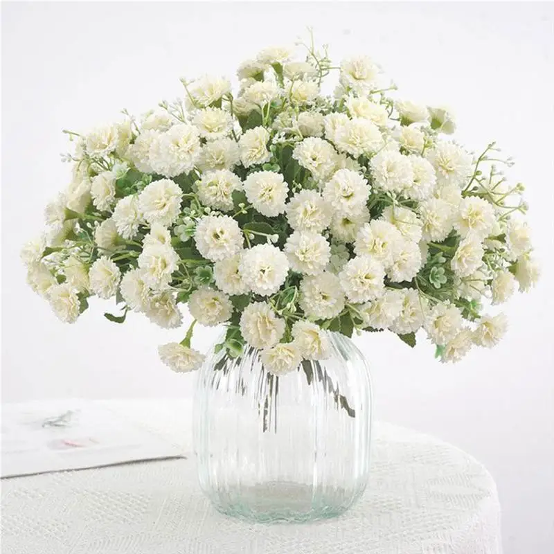 20 Cvetje Lila Nagelj High-end Simulacije Dekoracijo Cvet Tabela Poročni Dekoracijo, Dekoracijo Cvet Ponaredek
