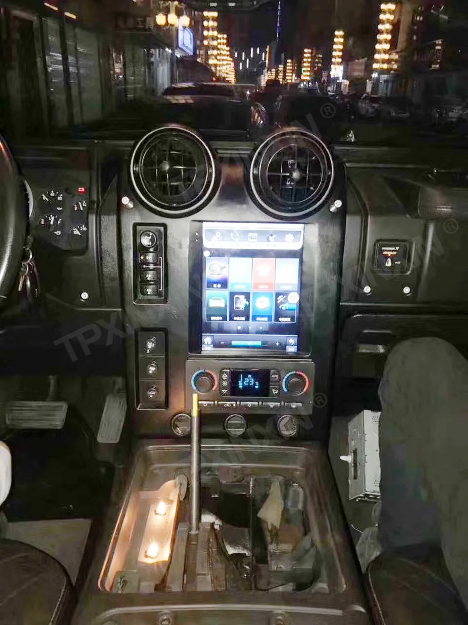6+128G Za Hummer H2 2004 - 2009 Tesla Navpično Zaslon Android Avto Radio Multimedijski Predvajalnik, GPS Navi Carplay Vodja Enote