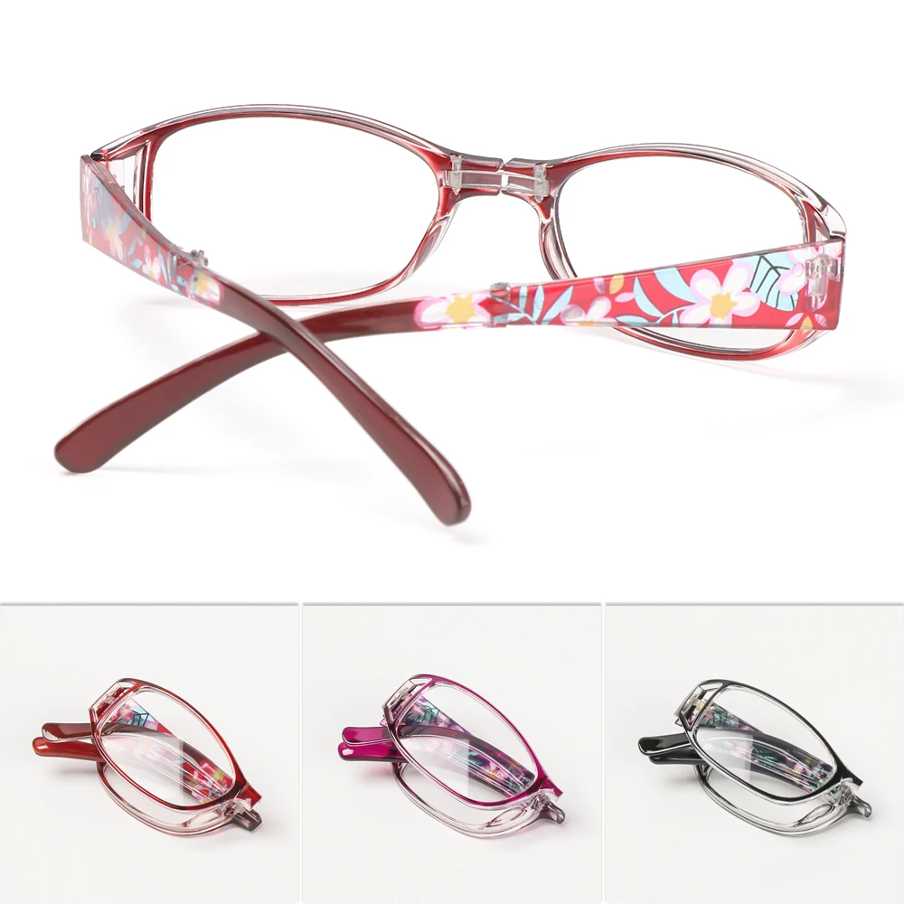 Cvet Tiskanja Smolo Obravnavi Očala Ultra Lahka Smolo Nove Ženske Povečevalna Očala Zaščitnik Očala Presbyopic Dioptrije +1.0~+4.0