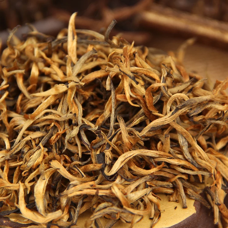 Kitajska Cha Dianhong Zlato Bud Rdeče Rima Jin Ya Črni Kitajski Čaj Naravni Čaj 70 g/box