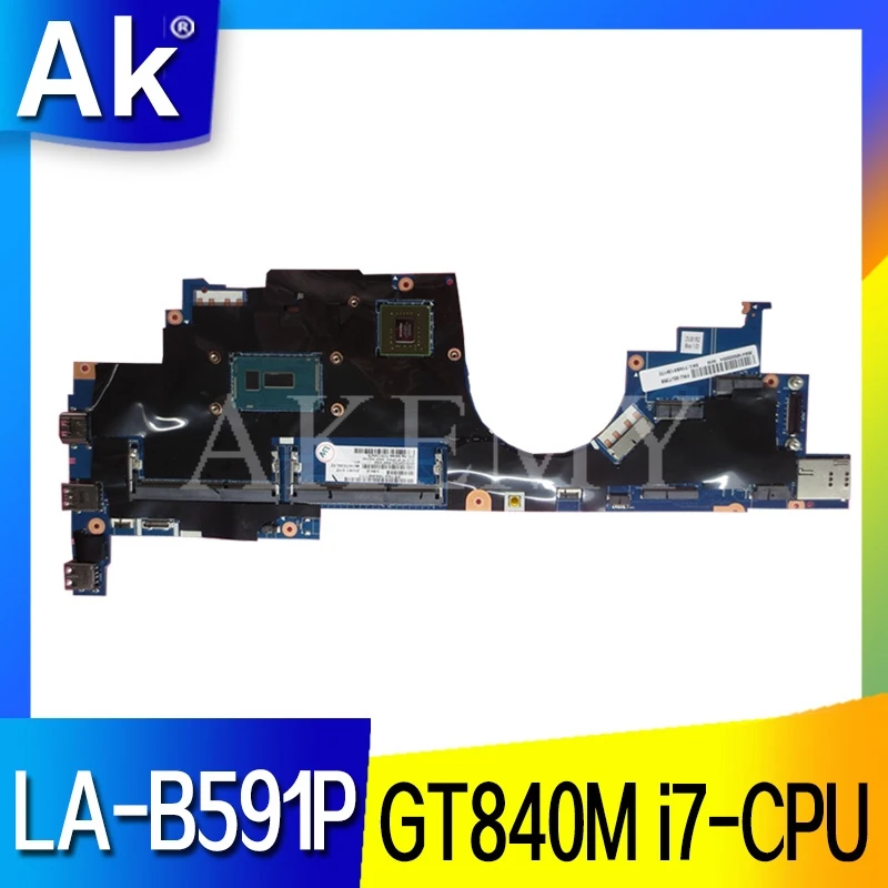 MB Akemy LA-B591P Matično ploščo Za Lenovo YOGA 15 S5 Laotop Mainboard z GT840M i7-CPU