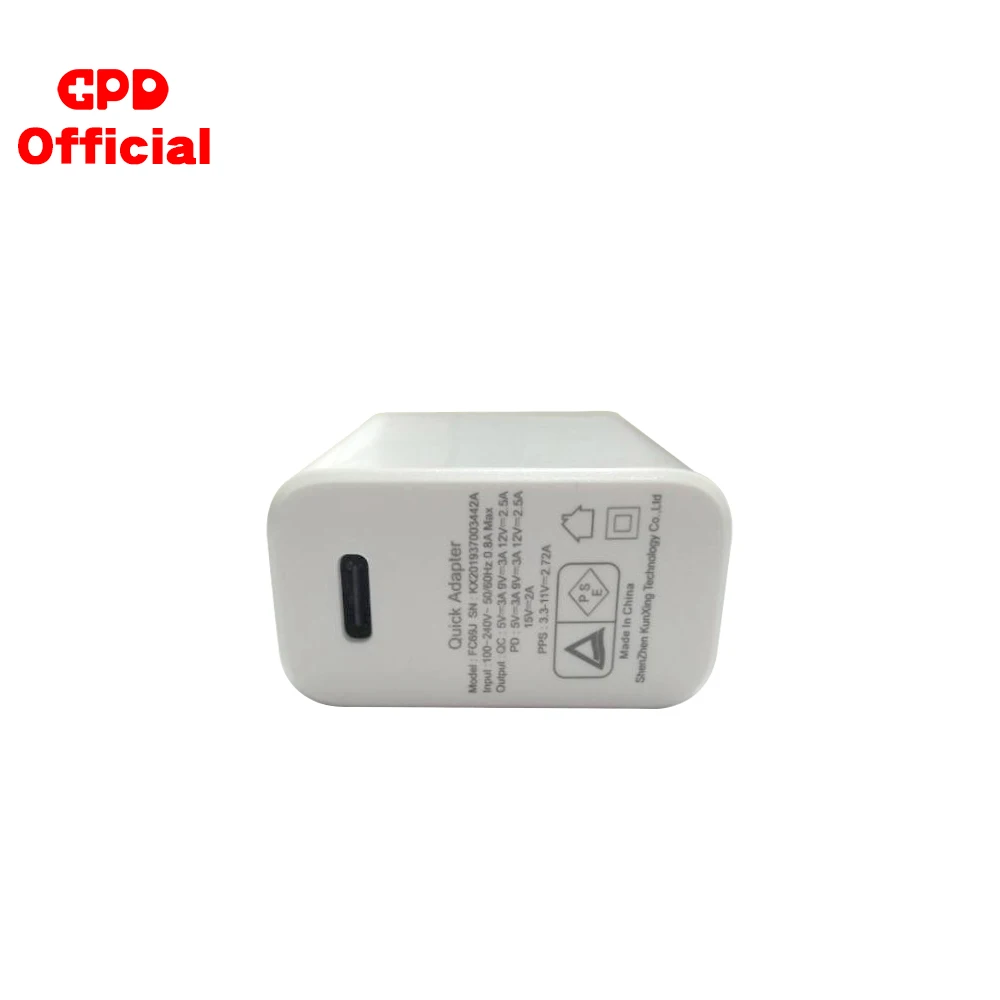 Prvotni Evropi Standardni Napajalni Adapter Za GPD P2 Max Windows UMPC Mini Prenosnik